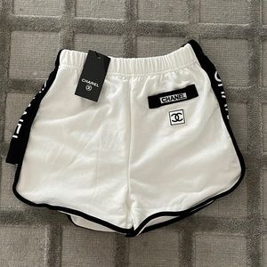 Chanel swim coverup shorts